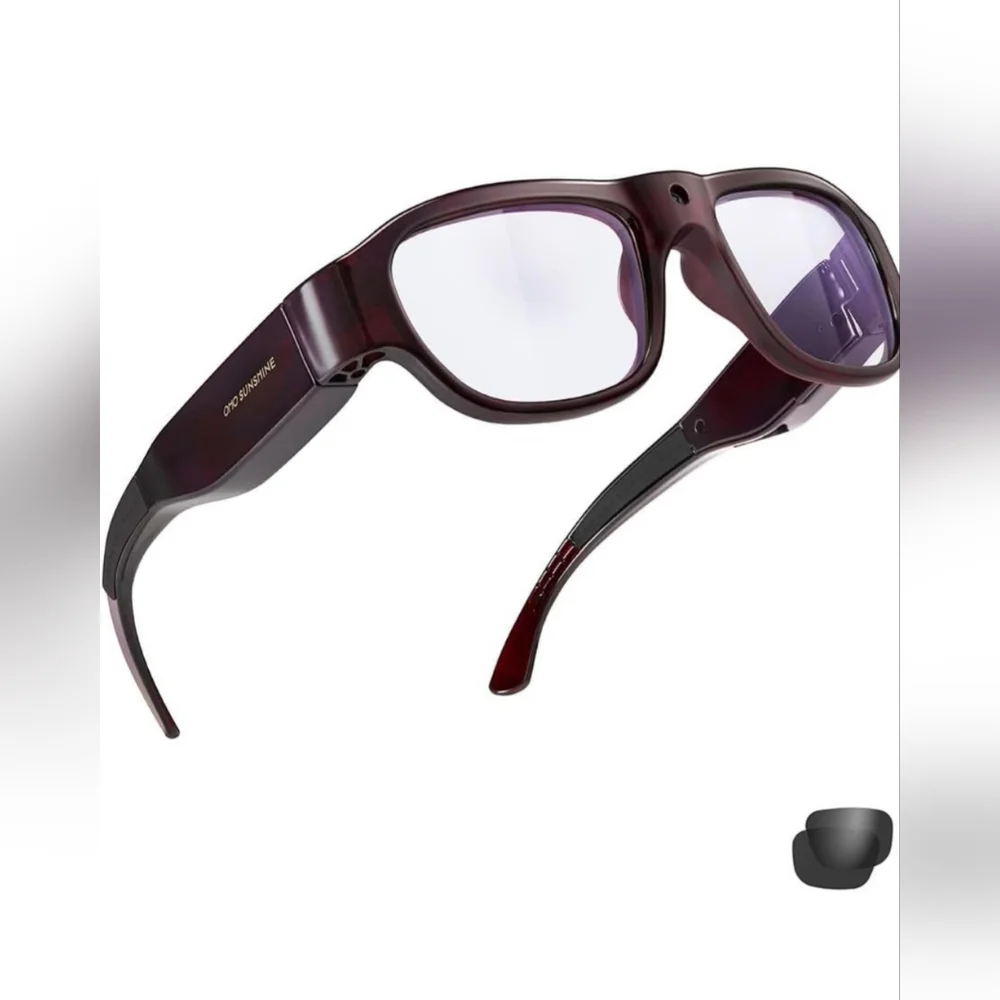 OhO Sporty Camera Glasses,32GB Full HD 1080P Indoor and Outdoor Camera